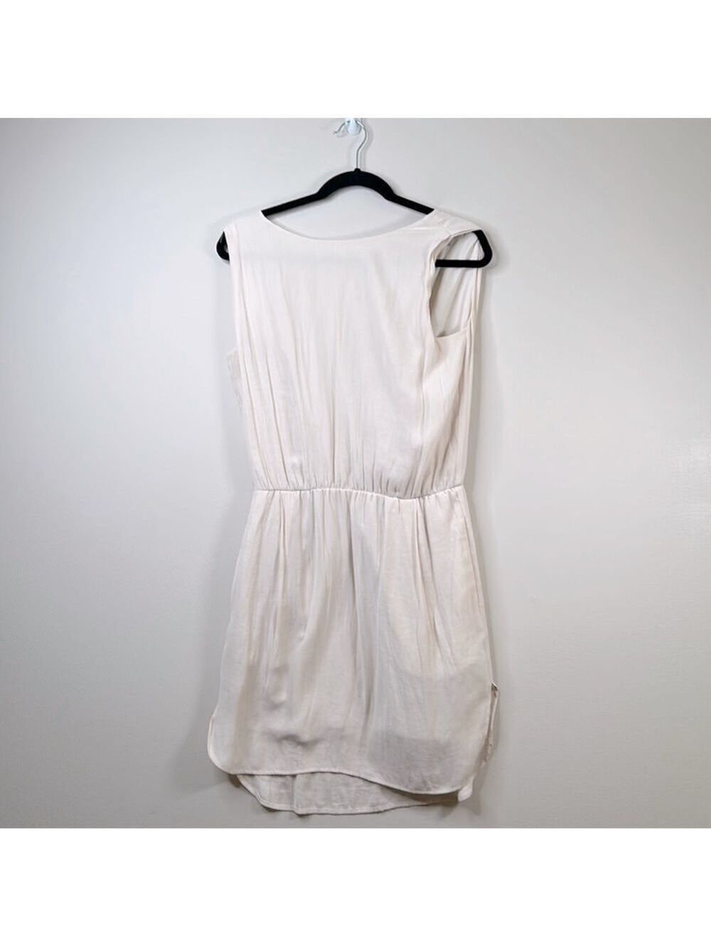 Oak + Fort Ivory Mini Dress Sleeveless Small